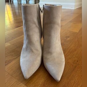 Women's Calvin Klein Microsuede Ankle Boots 8M